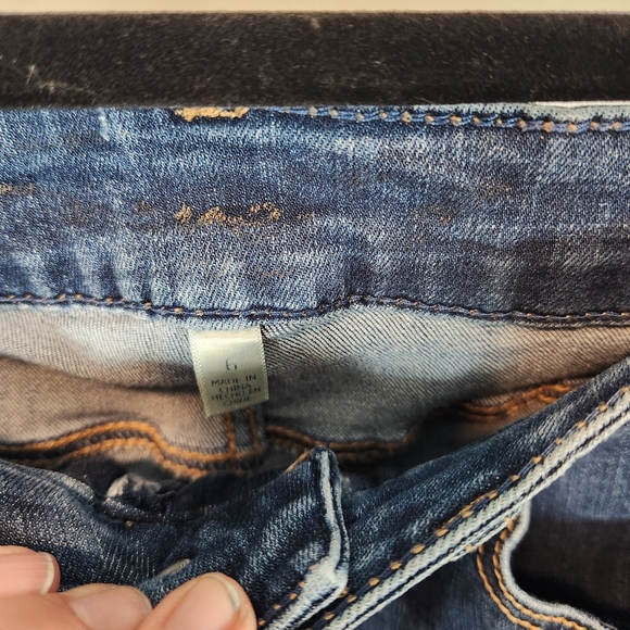 7 SEVEN JEANS skinny ankle size 6 - Picture 6 of 7